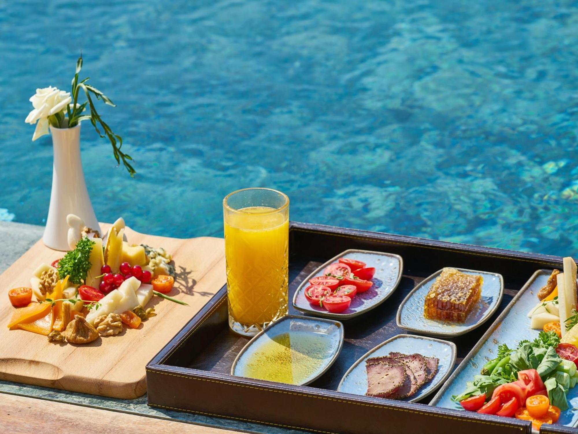 מסלניקה Ferienwohnung Mit Beheiztem Pool, 60 M Vom Strand מראה חיצוני תמונה